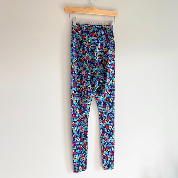 American Apparel high-waisted floral leggings - Picture 3 of 4